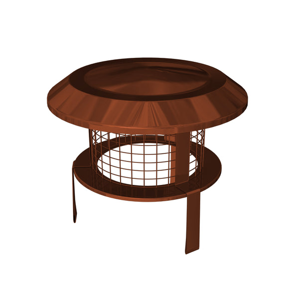 Terracotta Steel Dura Flue Cowl