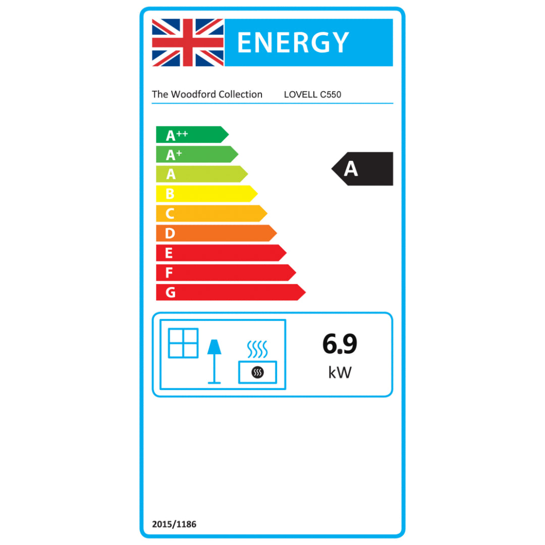 Woodford Lovell C500 Inset Stove