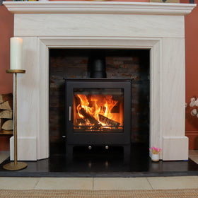Woodford Lowry 5XL Widescreen Wood Burning / Multifuel Ecodesign Stove