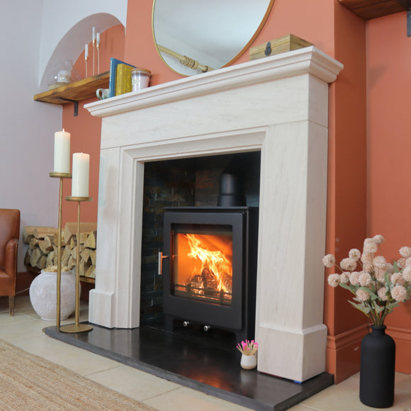 Woodford Lowry 5XL Widescreen Wood Burning / Multifuel Ecodesign Stove