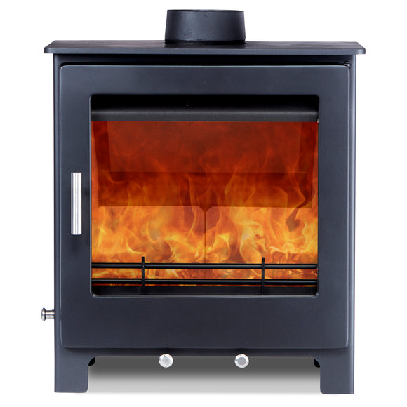 Woodford Lowry 5XL Widescreen Wood Burning / Multifuel Ecodesign Stove