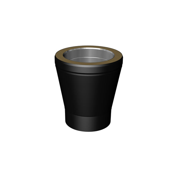 DTW Single to Twin Wall Adapter Conical 5 Inch MB