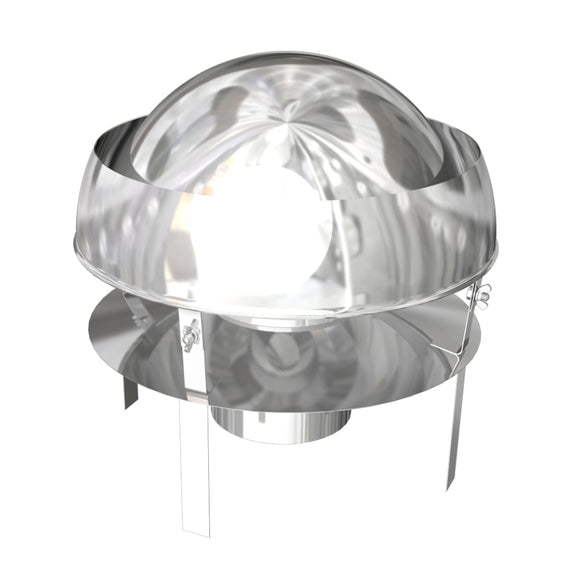 Stainless Steel Anti-Down Draught Pot Hanger 6 Inch