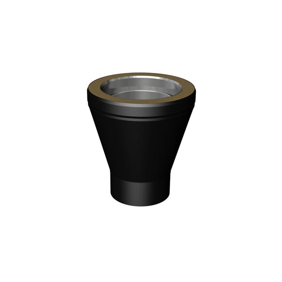 DTW Single to Twin Wall Adapter Conical 5 - 6 Inch MB