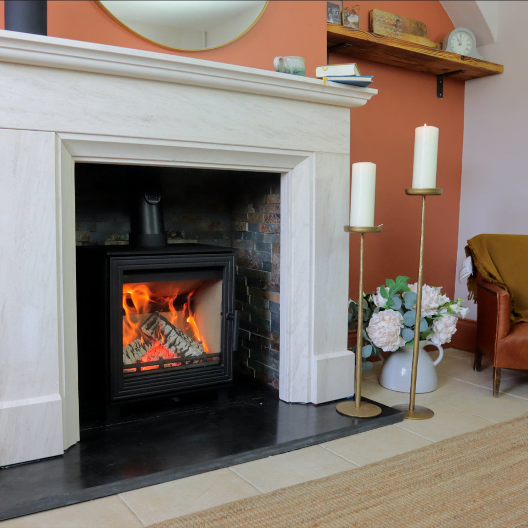 Woodford Pankhurst Large 5kW Wood Burning Ecodesign Stove