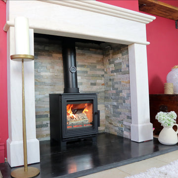 Woodford Pankhurst Small 4.1kW Wood Burning Ecodesign Stove - 0
