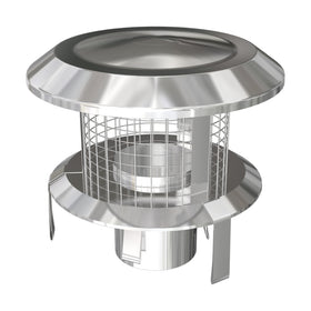 Stainless Steel Pot Hanger Rain Cap 6 Inch