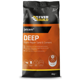 SIKA JETCEM DEEP RAPID REPAIR SAND & CEMENT 6KG