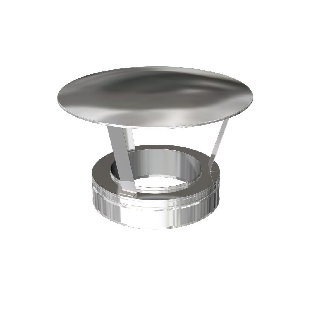 DTW Rain Cap 5 Inch SS