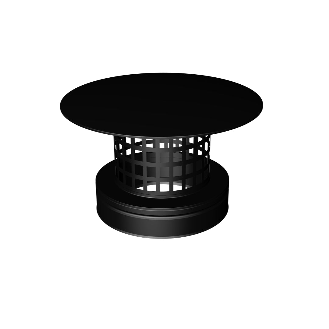 DTW Rain Cap with Mesh 5 Inch MB