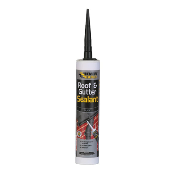 SIKA ROOF & GUTTER SEALANT 310ML (BLACK)