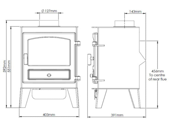 Stockport 4 Gas Stove