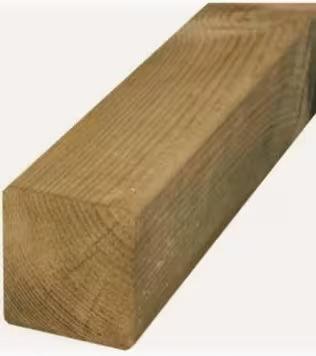 C24 SOFTWOOD TREATED TIMBER 45MM X 45MM X 4.8M (2X2)