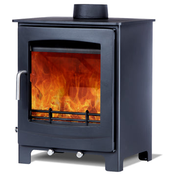 Woodford Turing 5X Wood Burning / Multifuel Ecodesign Stove - 0