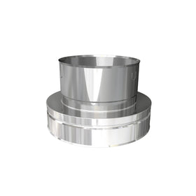 DTW Twin Wall Below to Flex Adapter 6 Inch SS