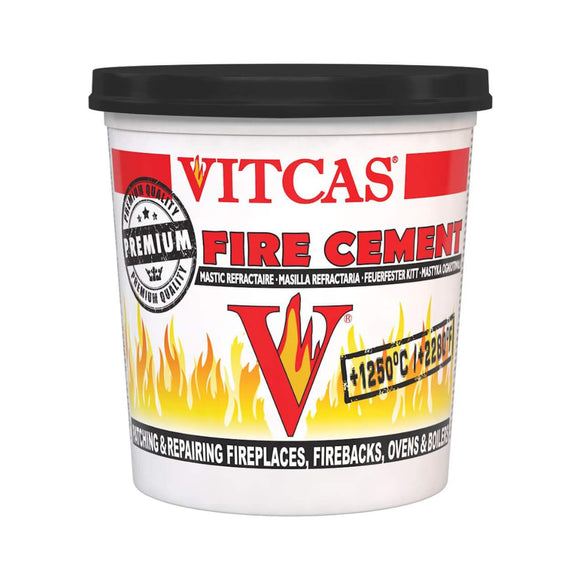 Fire Cement Tub Black 1000g