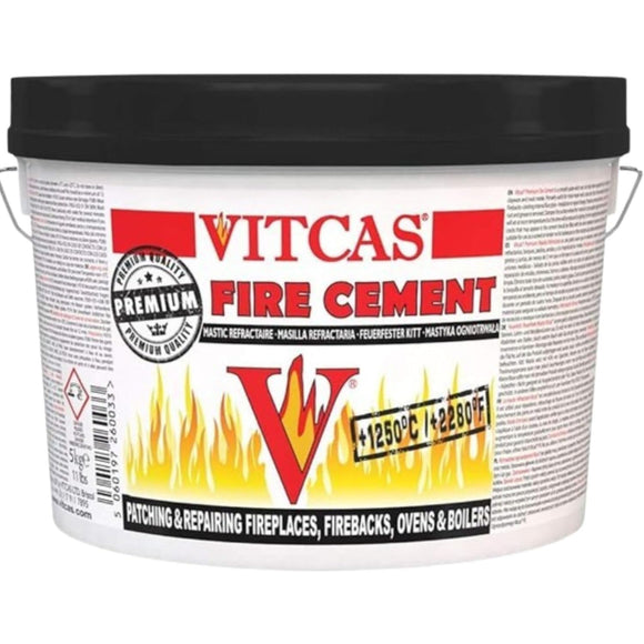 Fire Cement Tub Black 5000g