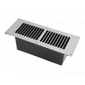 Rytons Floor Ventilator with Stainless Steel Louvre