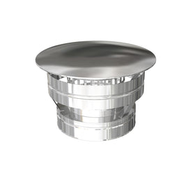 DTW Weathering Cap with Mesh 6 Inch SS