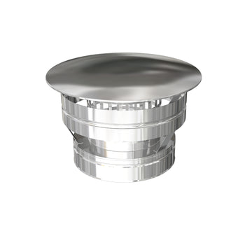 DTW Weathering Cap with Mesh 5 Inch SS