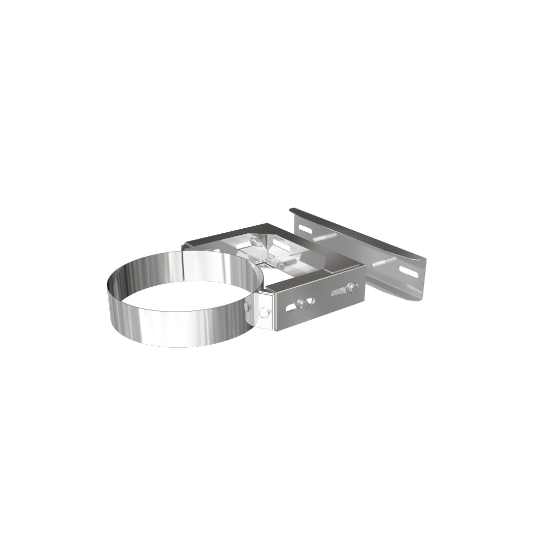 DTW 130 - 210mm Adjustable Wall Support 8 Inch SS