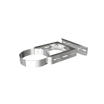 DTW 225 - 385mm Adjustable Wall Support 7 Inch SS