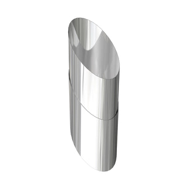 DTW Adjustable 45 Degree Wall Sleeve 250 - 470mm 5 Inch SS