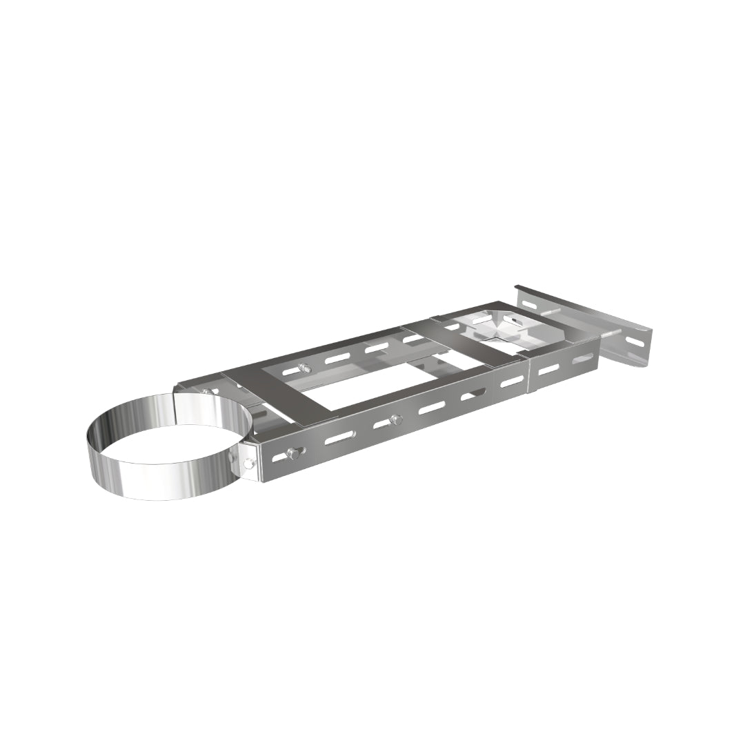 DTW 550 - 770mm Adjustable Wall Support 6 Inch SS